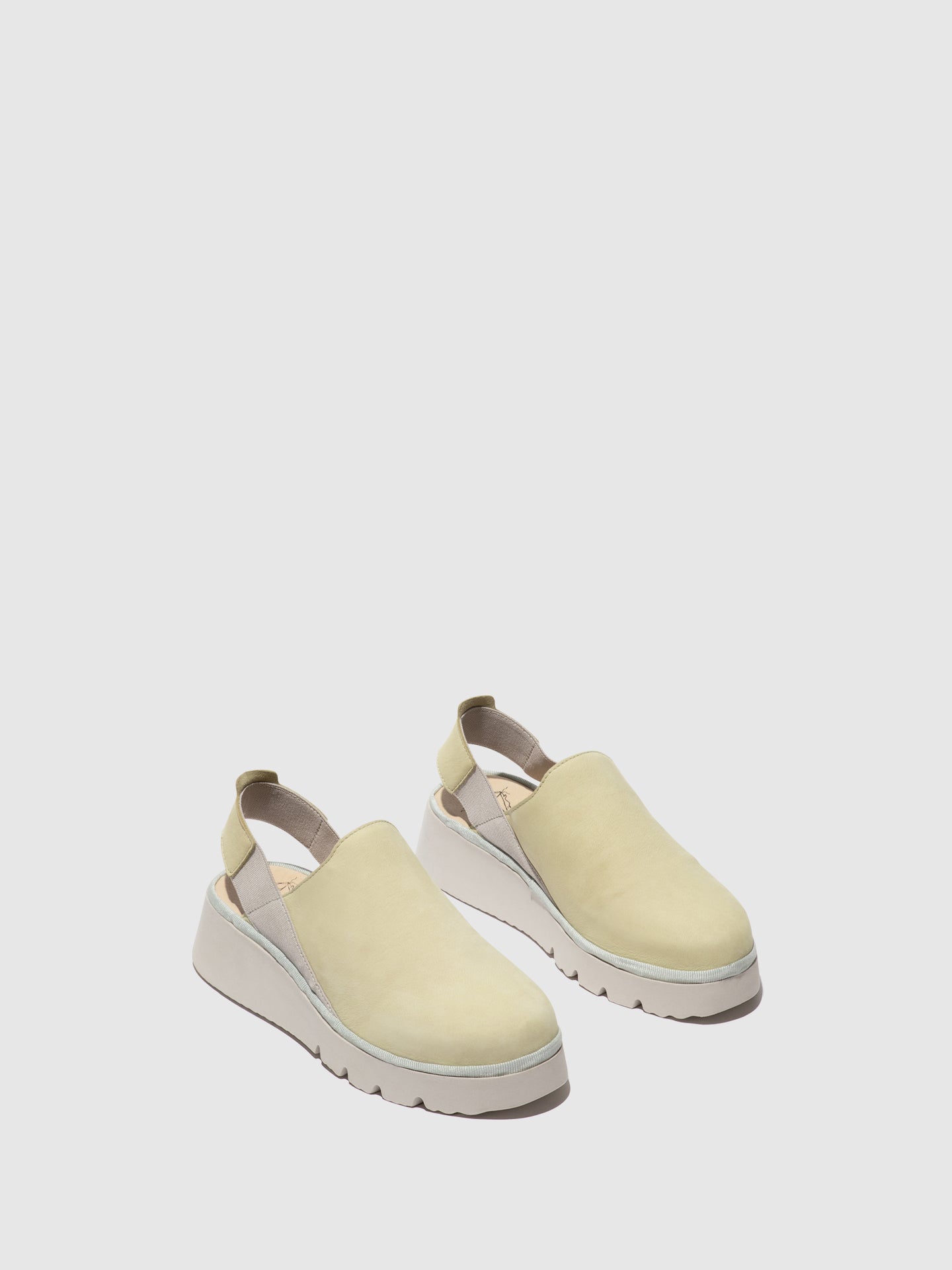 Fly London Sapatos com Tira no Calcanhar PLOG430FLY PALE YELLOW